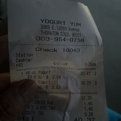 Yogurt Yum