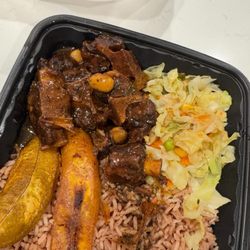 Haughton Jamaican Flavor Hut - Oxtails plate