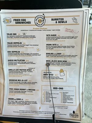 Menu photo 1 Fried Egg I'm In Love Portland, OR Menu photo 1 Fried Egg I'm In Love Portland, OR