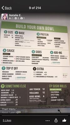 Menu photo 7 Below 40 Poke House Carrollton, TX
