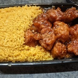 General Tso Chicken and Fried rice