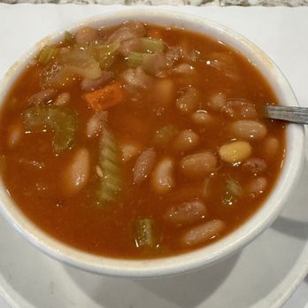 Longhouse Restaurant - Homemade Pinto Bean Soup - New American Near Me - Gilroy, California