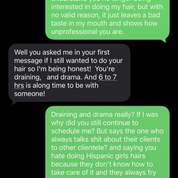 Kirsch Kutz Salon - Screenshots of conversation - Hair Extensions Near Me - North Logan, Utah Kirsch Kutz Salon - Screenshots of conversation - Hair Extensions Near Me - North Logan, Utah