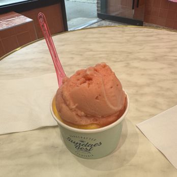 Sundaes Best - Sorbets (blood orange, passion fruit and calipo peach) - Ice Cream & Frozen Yogurt Near Me - Palisades Park, New Jersey