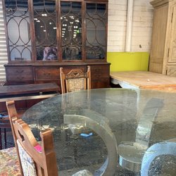 Last Chance - Some of the furniture for sale (the glass table is made to look like it is covered in water droplets)