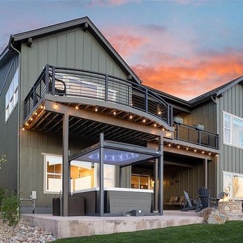 Banell Custom Decks and Basements - Fiberon Decking with Custom Iron Rails - General Contractors Near Me Banell Custom Decks and Basements - Fiberon Decking with Custom Iron Rails - General Contractors Near Me