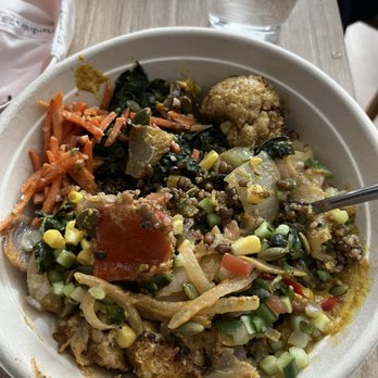 RASA - Tofu and Cauliflower, supergrains, spinach, and lots of toppings! - Indian Near Me - Washington, DC, District of Columbia RASA - Tofu and Cauliflower, supergrains, spinach, and lots of toppings! - Indian Near Me - Washington, DC, District of Columbia