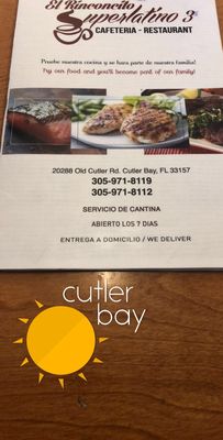 Menu photo 4 El Rinconcito Superlatino lll Cutler Bay, FL Menu photo 4 El Rinconcito Superlatino lll Cutler Bay, FL