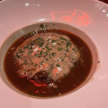 Gordon Ramsay Steak - British Ale Onion Soup (pass) - Steakhouses Near Me - Las Vegas, Nevada