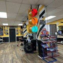 Jeff's Barber Shop - Inside!