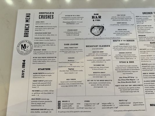 Menu photo 7 Michael's Cafe Timonium, MD Menu photo 7 Michael's Cafe Timonium, MD
