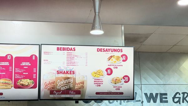 Menu photo 2 Johnny Rockets Cancún, ROO Menu photo 2 Johnny Rockets Cancún, ROO