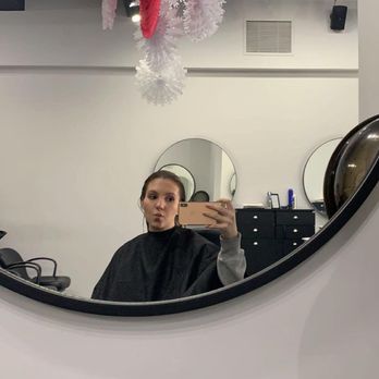 Beyond Salon - first photo is before - Hair Salons Near Me - Farmington, Michigan