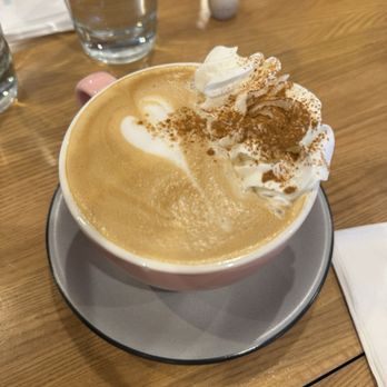 5800 North Cafe - Pumpkin Cinnamon Spice Latte - Breakfast & Brunch Near Me - Chicago, Illinois