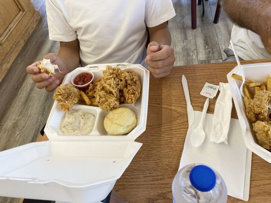 Krispys Fried Chicken and Seafood by null