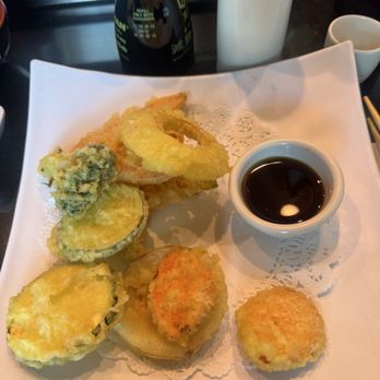 Shabu On Fire - Vegetable Tempura (12) - Sushi Bars Near Me - Huntington Beach, California