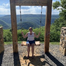 Swings located throughout the state to show picturesque areas of WV. Swings located throughout the state to show picturesque areas of WV.