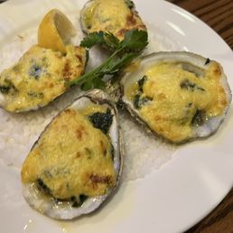 Oysters Rockefeller