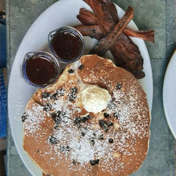 Nectar - Chocolate chip BUTTERMILK PANCAKES - Breakfast & Brunch Near Me - Hilton Head Island, South Carolina