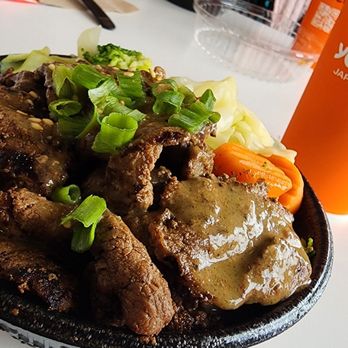 Yoshinoya San Fernando - Ribeye w Yuzu Jalapeño sauce. - Japanese Near Me - San Fernando, California