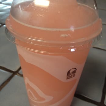 Taco Bell - "Happy hour" $1 drinks at Taco Bell. Heeeey  Frozen pink lemonade please. - Fast Food Near Me - San Jose, California