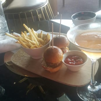 Skyfall Panoramic Bar & Lounge - Sliders are so good! - Cocktail Bars Near Me - Las Vegas, Nevada