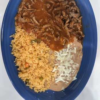 Casa Blanca Mexican Restaurant - Chili Colorado was good with a little kick to it - Mexican Near Me - Norman, Oklahoma