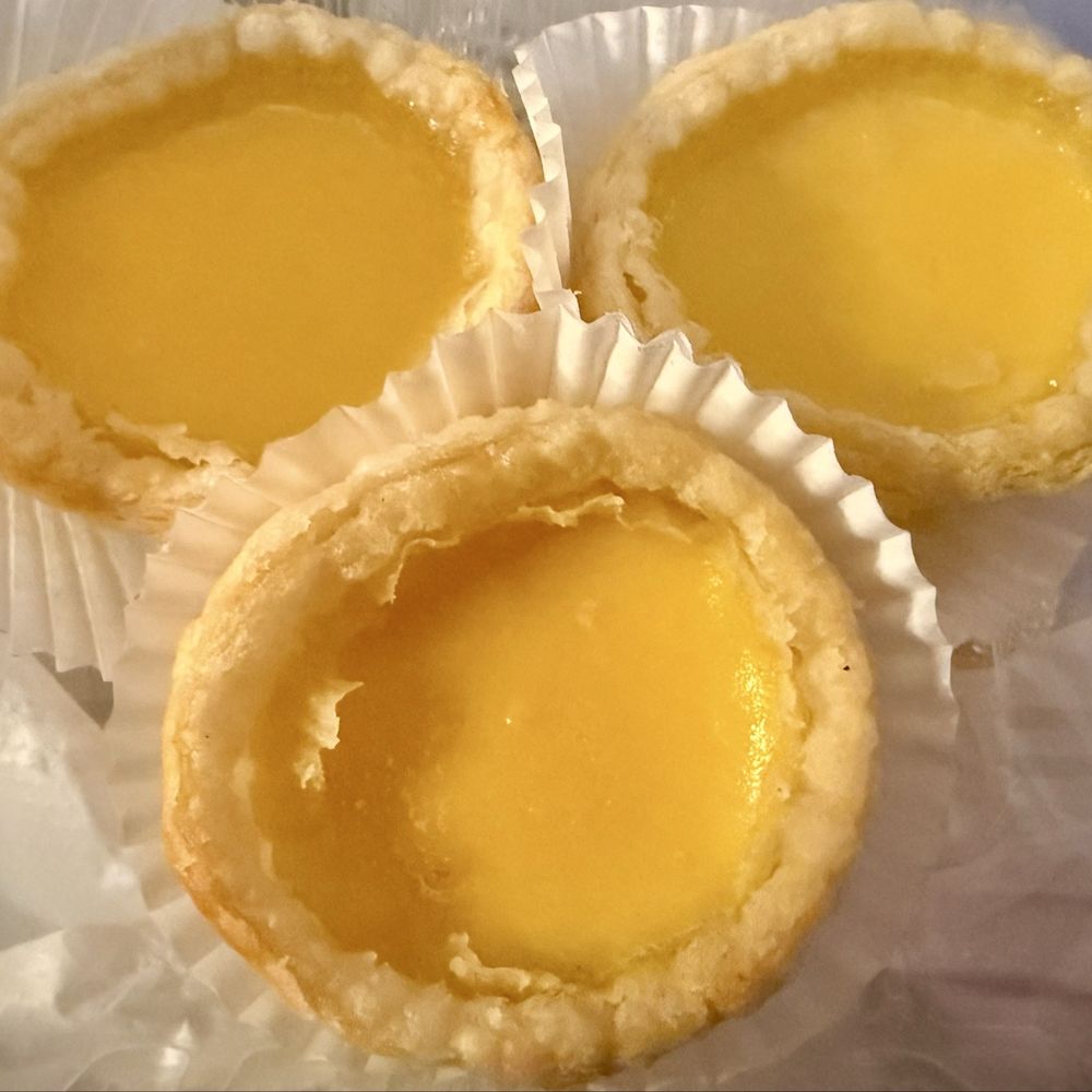 MingHin Cuisine - Puffy Egg Custard Tart - stale - Dim Sum Near Me - Rolling Meadows, Illinois