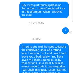 Moonshine Bakery - Conversation between Jennifer and I.