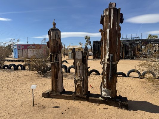 Noah Purifoy Outdoor Desert Art Museum by null