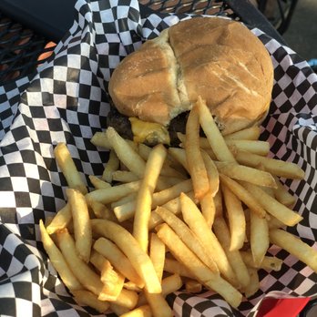 The Bunker Bar & Grill - Bacon cheeseburger with fries - American Near Me - Lead Hill, Arkansas The Bunker Bar & Grill - Bacon cheeseburger with fries - American Near Me - Lead Hill, Arkansas
