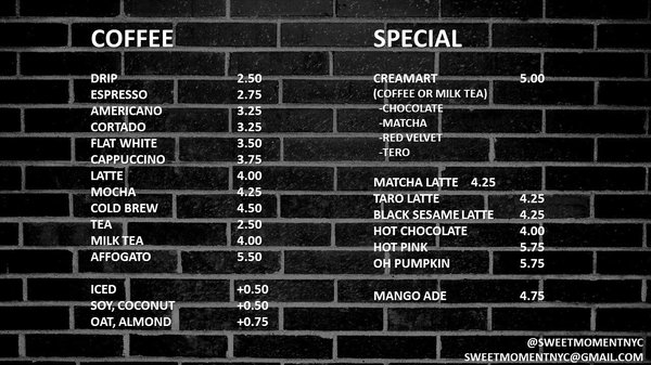Menu photo 7 Sweet Moment New York, NY Menu photo 7 Sweet Moment New York, NY