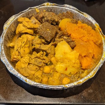 Little Miss Muffin N Her Stuffin - Curry goat + curry chicken combo - Bakeries Near Me - Brooklyn, New York Little Miss Muffin N Her Stuffin - Curry goat + curry chicken combo - Bakeries Near Me - Brooklyn, New York