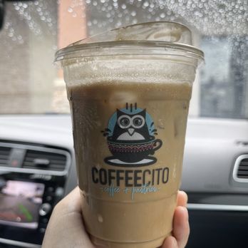 Coffeecito House - Iced Dulce De Leche Latte - Coffee & Tea Near Me - Riverside, California Coffeecito House - Iced Dulce De Leche Latte - Coffee & Tea Near Me - Riverside, California