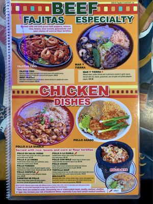 Menu photo 7 El Tapatio Flagstaff, AZ