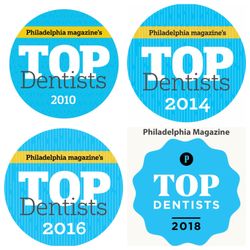 Bruce J. Wilderman, DDS - Multi year winner of Philadelphia Magazine Top Cosmetic Dentist Award