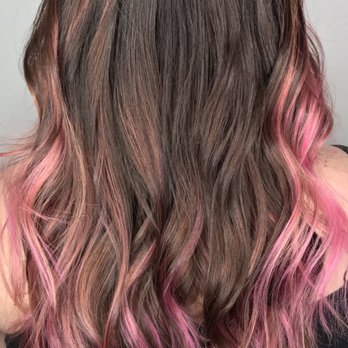 The Studeo - Full rose gold balayage by Jessi - Makeup Artists Near Me - Washington, DC, District of Columbia
