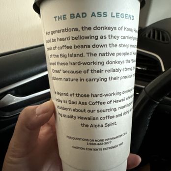 Bad Ass Coffee of Hawaii - Story of Bad Ass Coffee - Coffee & Tea Near Me - Cypress, Texas Bad Ass Coffee of Hawaii - Story of Bad Ass Coffee - Coffee & Tea Near Me - Cypress, Texas