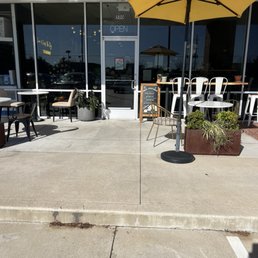 Patio seating Patio seating