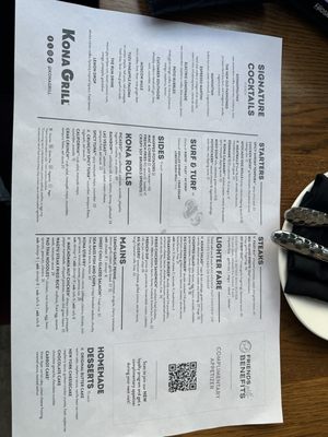 Menu photo 2 Kona Grill - Columbus Columbus, OH Menu photo 2 Kona Grill - Columbus Columbus, OH