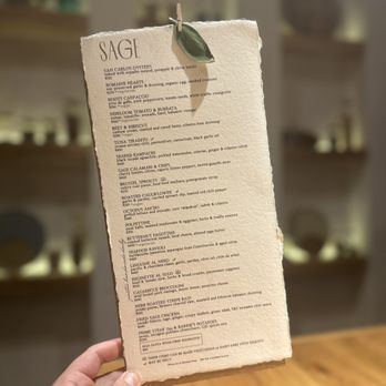 Sage - Menu - Restaurants Near Me - San José del Cabo, BCS Sage - Menu - Restaurants Near Me - San José del Cabo, BCS