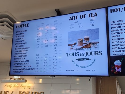 Menu photo 2 Tous Les Jours Carrollton, TX Menu photo 2 Tous Les Jours Carrollton, TX