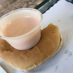 Dairy Delight - Cheese burger and fry