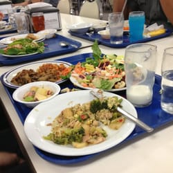 FLETC Mess Hall - The blue tray special.