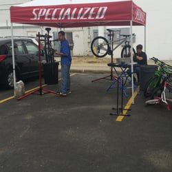 K L M Bike & Fitness - They assemble and repair your bikes on site.