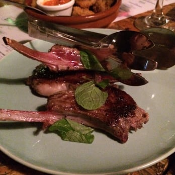 Elk Espresso - Sumac and Mint Lamb Chops (dinner menu) - Cafes Near Me - Broadbeach, QLD