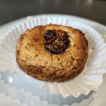 Petit Four Dessert Cafe - a "cookie" (scone) - Desserts Near Me - Carrollton, Texas Petit Four Dessert Cafe - a "cookie" (scone) - Desserts Near Me - Carrollton, Texas