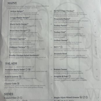 Willow & Whisk - Menu - Breakfast & Brunch Near Me - Wyckoff, New Jersey Willow & Whisk - Menu - Breakfast & Brunch Near Me - Wyckoff, New Jersey