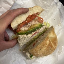 California tuna special sandwich California tuna special sandwich
