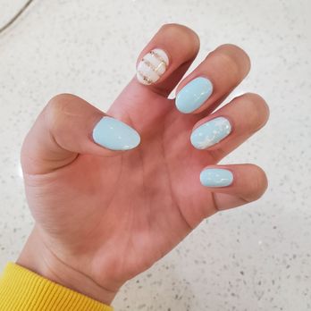 Tk Lashes & Nails - Design and color are on point !! I love it - Nail Salons Near Me - Los Angeles, California